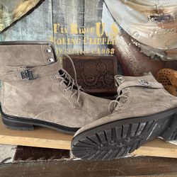 Ralph Lauren Combat Boots size 8.5