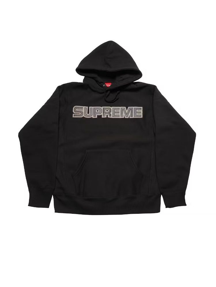 Supreme Perforated Leather Hoodie