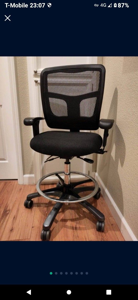Office Chair Stool Usa Made fully Loaded Ergonomic By Office Master Delivery Available