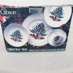 Vintage Christmas Dinnerware  - 2 Boxes Available  - $20 Each