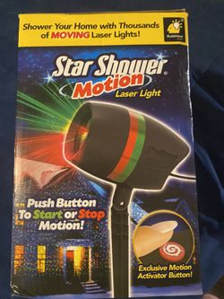 Star Shower Laser Light