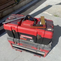 Two craftsman toolboxes