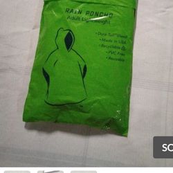 12th Man Rain Poncho Adult Bought