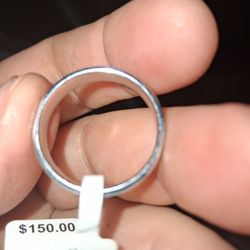 Silver Band Size 11 Brand New 