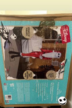 JACK SKELLINGTON AS SANTA ANIMATRONIC