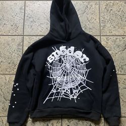 Black And White Spider Hoodie 