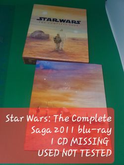 Star Wars: The Complete Saga 2011 blu-ray &KY4Z