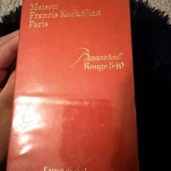 Bacarat Rouge 540 New