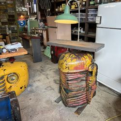 1942 k series international harvester truck entry table lamp man cave kustom