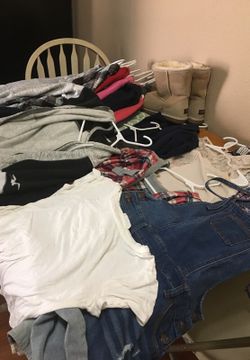 Lots of sweaters and boots