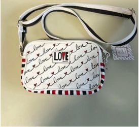 Brighton Love Scroll Crossbody Bag