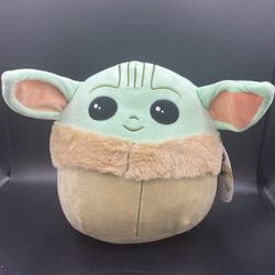 New Release 2020 Kellytoy Squishmallows Disney 10” Star Wars Baby Yoda The Child