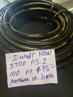 DEWALT PRESSURE WASHER  HOSE.
