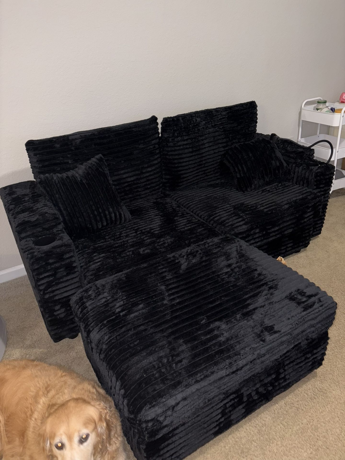 Fluffy Couch