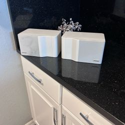 Bose Satellite Speakers Pair White