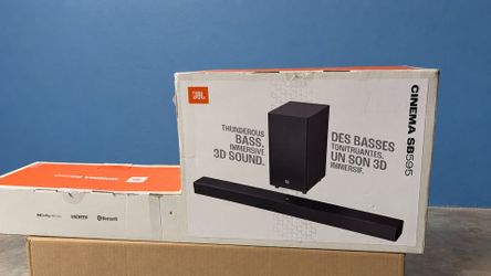 Soundbar with Wireless Subwoofer - Dolby Atmos- JBL Cinema SB595