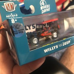 M2 Machines Willys Jeep Chase 750