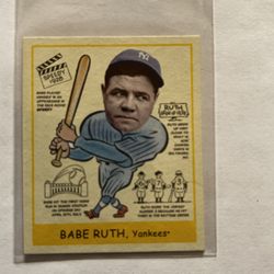 Babe Ruth “Heads Up” Mint