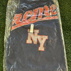 Supreme Big Script Mesh Short Blue SS24  Multiple Sizes Available Large, XLarge and XXLarge