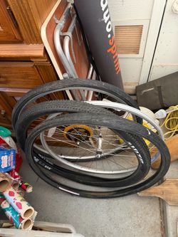 Mountain Bike tires and rims
