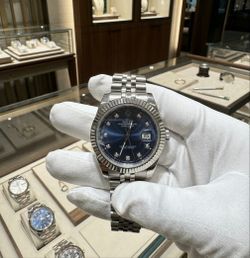 Rolex Datejust 36mm 116234 Blue Diamond Dial Jubilee – Full Links (READ DESCRIPTION)