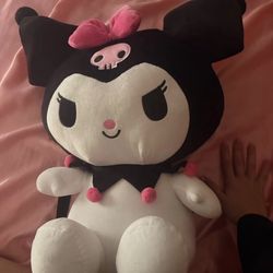 Large Kuromi Plush Backpack New with tags