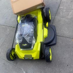 80V HP Brushless Battery Cordless Electric 30 in. Multi-Blade Lawn Mower with Battery and Charger