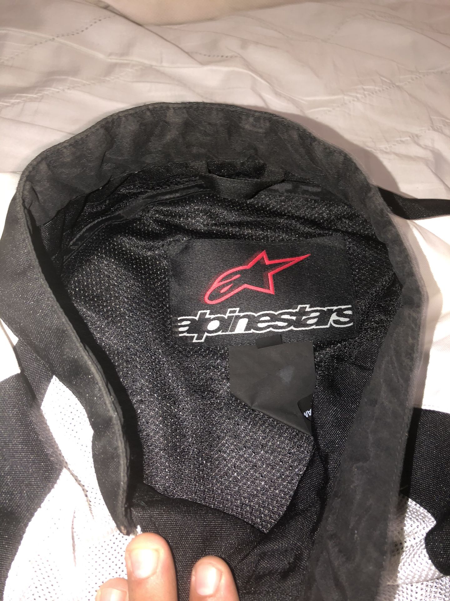 Alpinestar motorcycle jacket with padding