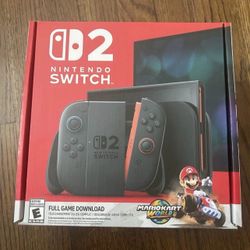 NINTENDO Switch 2 + Mario Kart World Console Bundle