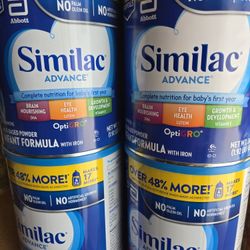 Similac Big cans 30.8oz Date expiration 2026 $30 each