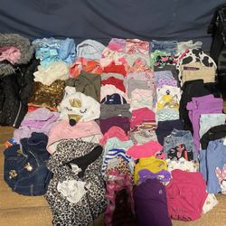 Toddler Girl ‘s  Clothing Lot Bundle 