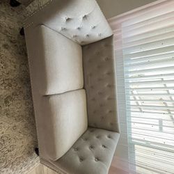 Gray Sofa And Loveseat  