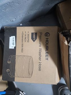 100 ft pressure washer hose 3600 psi 1/4 inch