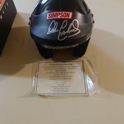 Dale Earnhardt. Helmet 