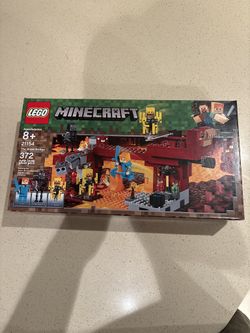 LEGO Minecraft: The Blaze Bridge (21154) BRAND NEW FACTORY SEALED - Retired Set