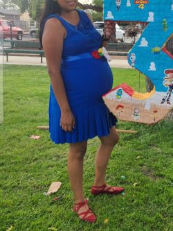 Blue DKNY DRESS