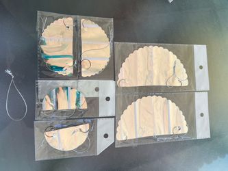 Holographic Iridescent Hanging Decoration or Table Centerpieces