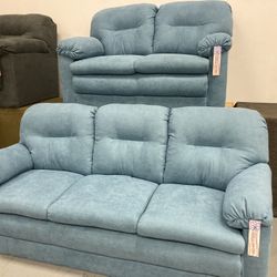 New Sofa And Loveseat Set 