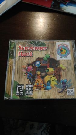 Miss Spiders scavenger hunt PC CD game