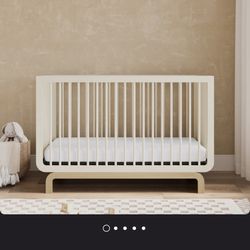 Santorini 5-In-1 Convertible Crib + mattress