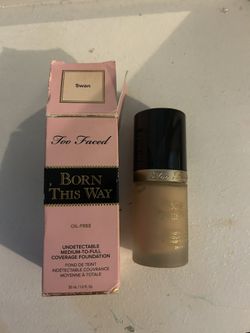 Too Faced Foundation Shade Swan
