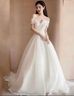 White Bridal Gown - Size S