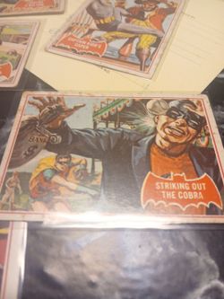 1966 Batman Cards