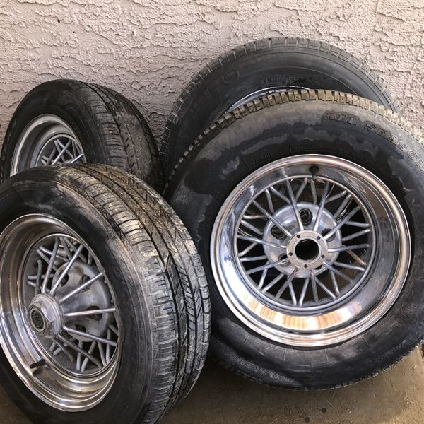 Star Wire Wheels Rims Cragar Weld for Sale in Las Vegas, NV OfferUp