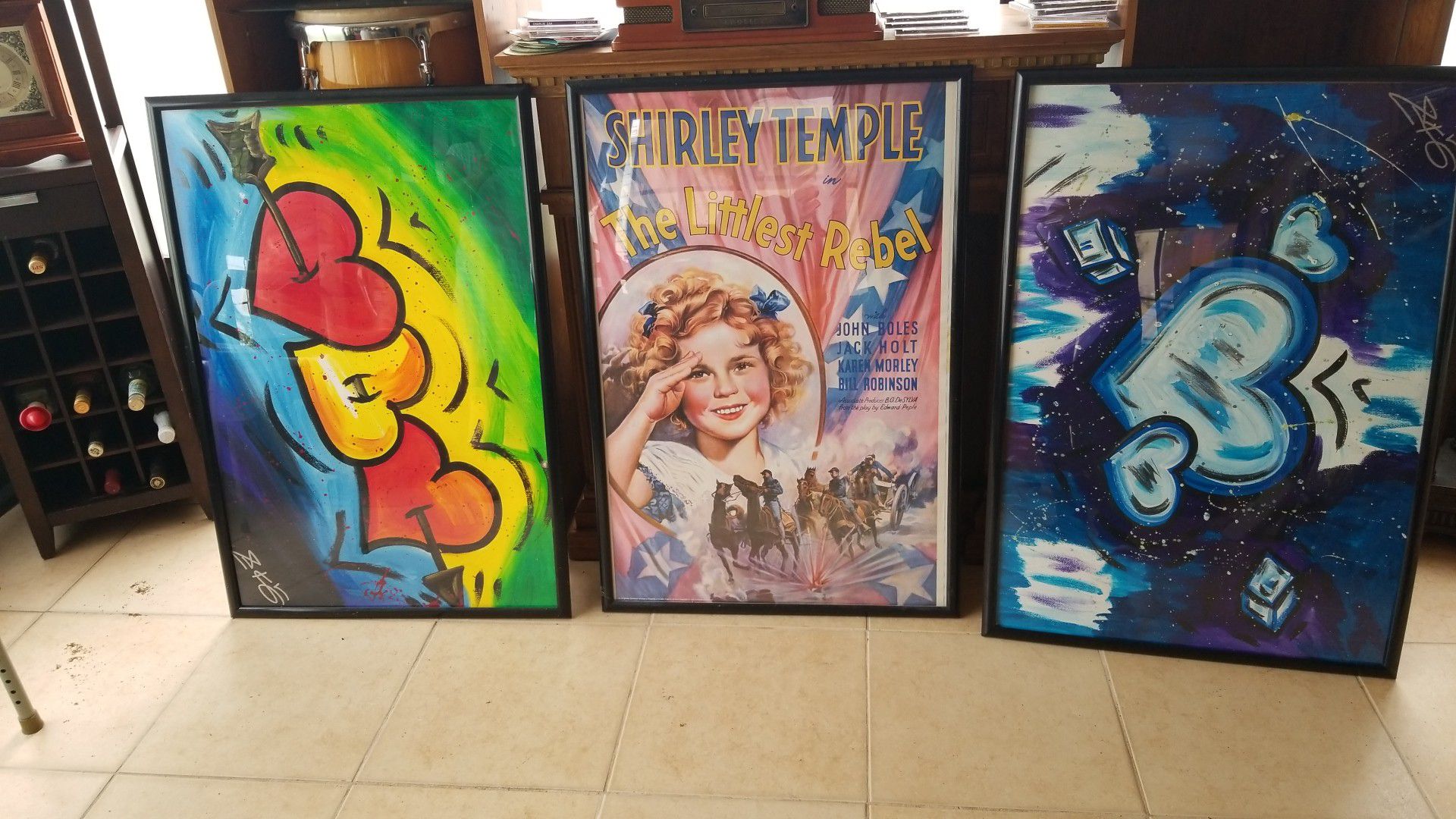 Theater poster frames