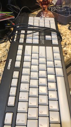 Compaq computer keyboard