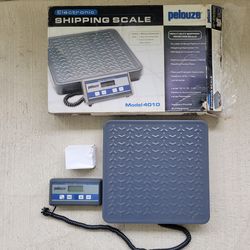 Pelouze Shipping Receiving Scale 150lb Electronic