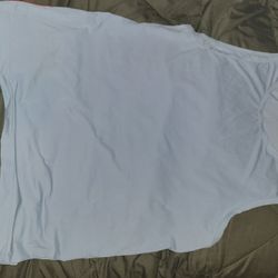  Mens Large Blue Sleeveless Prada Shirt