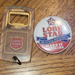 Vintage lone star,Pearl , Falstaff ect beer items