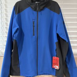 The North Face Men's Jacket Softshell Stretch Tech Long Sleeve Full Zip Coat